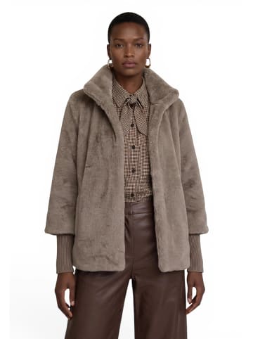 Zero  Plüschjacke in Desert Taupe