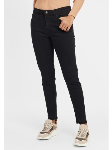 Oxmo 5-Pocket-Jeans OXIrabelle in Schwarz