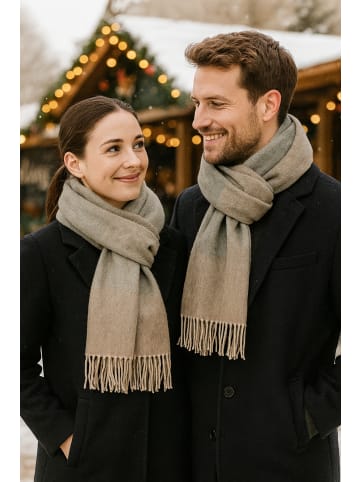 collezione alessandro Winterschal " Taupe " in taupe