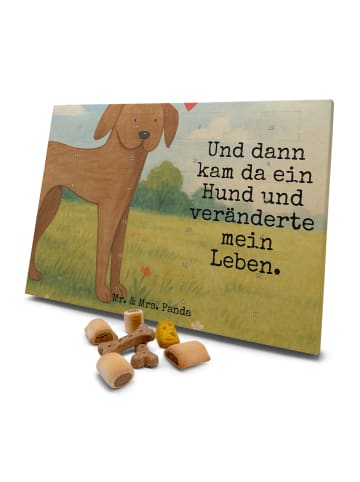 Mr. & Mrs. Panda Hunde Adventskalender Hund Dogge Design mit Spruch in Weiß