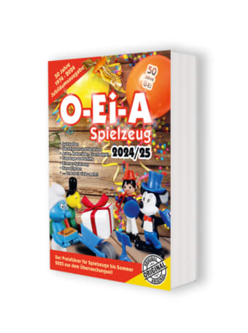 Feiler Buch - O-Ei-A Spielzeug 2024/25 - Der Preisführer für Spielzeuge aus