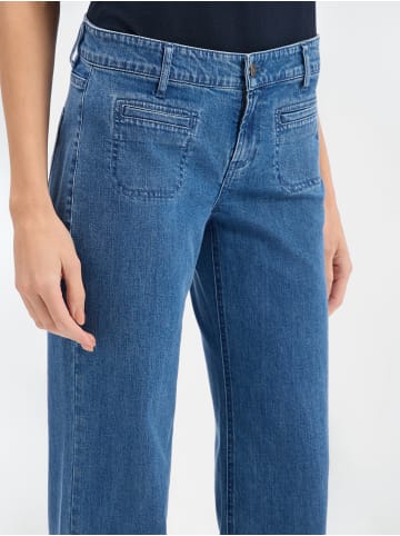 Marie Lund Bootcut Jeans in light stone