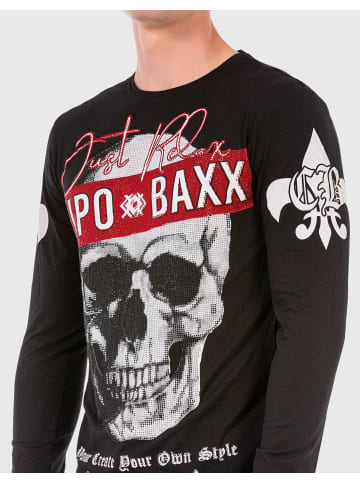 Cipo & Baxx Sweatshirts in BLACK