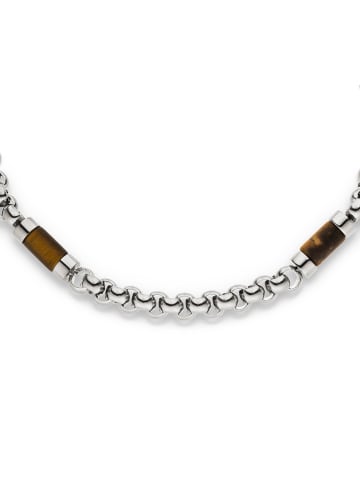s.Oliver Armband Basic Stones in braun