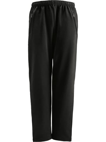 Erwin Müller Sweat Freizeithose, lang in schwarz