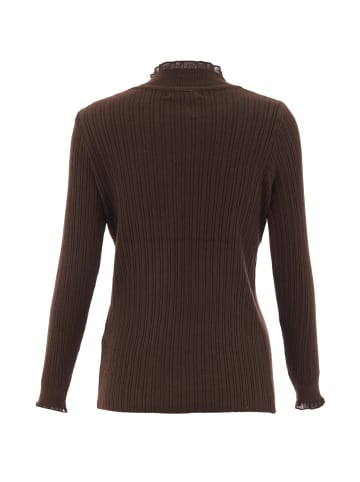 VIRITA Women Strickpullover in Braun