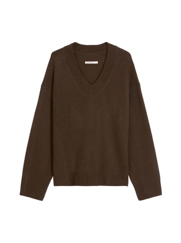 Marc O'Polo V-Neck-Pullover relaxed in Shaded Brown