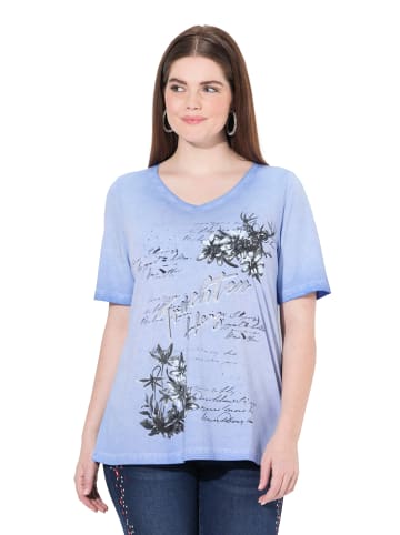 Ulla Popken Shirt in himmelblau