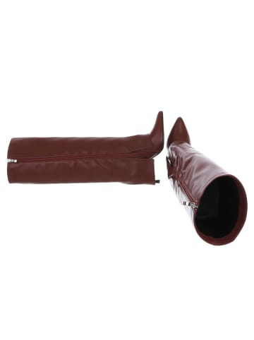 Ital-Design High Heel in Weinrot