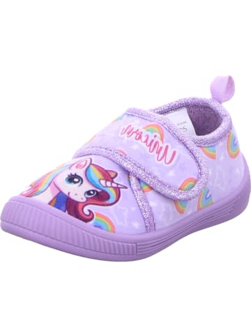 Unicorn Hausschuh in lila
