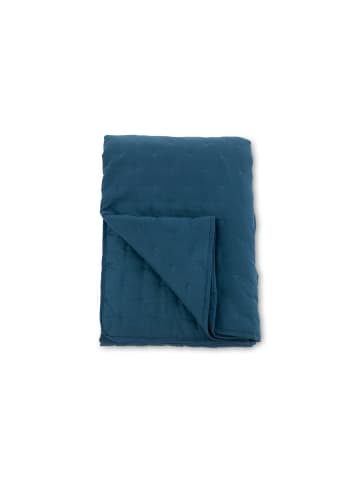 ebuy24 Tagesdecke Sally 4 Blau 180 x 80 cm