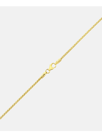 Diamant L'éternel Halskette aus 375 Gelbgold