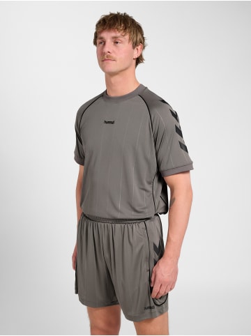 Hummel T-Shirt Raglanärmel Hmlpitch Herren in CHARCOAL GRAY