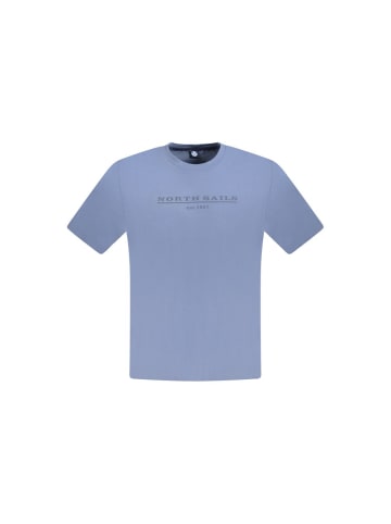 North Sails Blaues Baumwoll-T-Shirt