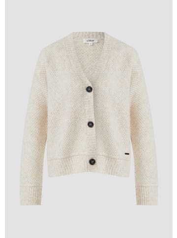 s.Oliver Strickjacke in 81W9_beige