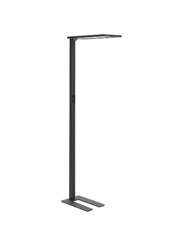 Beliani Stehleuchten ORION in Schwarz - (W) 61 x (H) 196 x (L) 30 cm