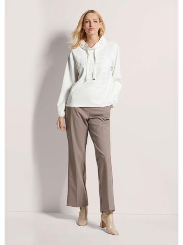 MADELEINE Lässiges Sweatshirt mit Print in wollweiß