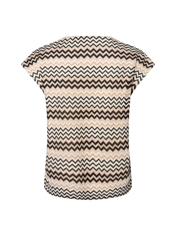 comma Shirt in beige weiß