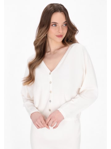 DreiMaster Klassik Women Cardigan in white
