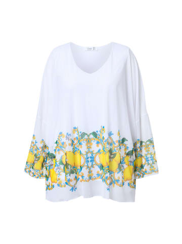 MIAMODA Bluse in schneeweiß