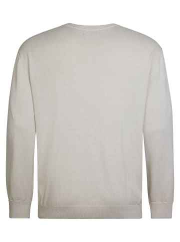 Petrol Industries Plus Size Pullover mit Rundhalsausschnitt Rhinelander in Weiß