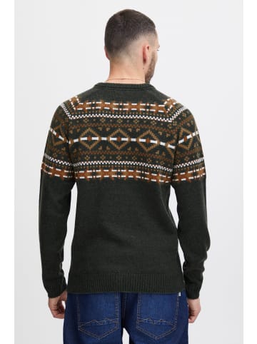 BLEND Strickpullover BHNilas XMAS in Grün