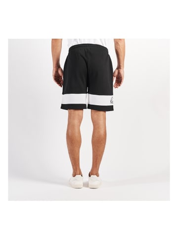 Kappa Shorts in Schwarz/Weiß