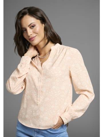 Laura Scott Schlupfbluse in rosa geblümt