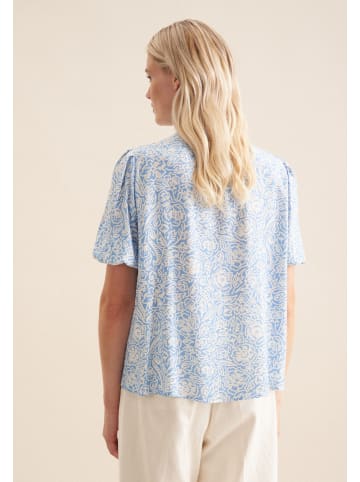 Seidensticker Shirtbluse Regular in Mittelblau