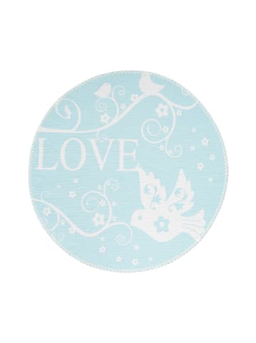 Arte Espina Kurzflor Teppich Bambini 425 in mint - rund