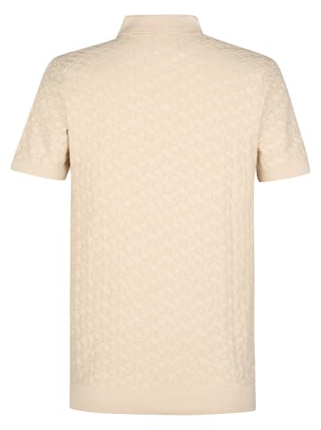 Petrol Industries Strick-Poloshirt Cactus in Weiß