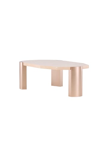 ebuy24 Couchtisch Kres Goldfarben 71 x 125 cm