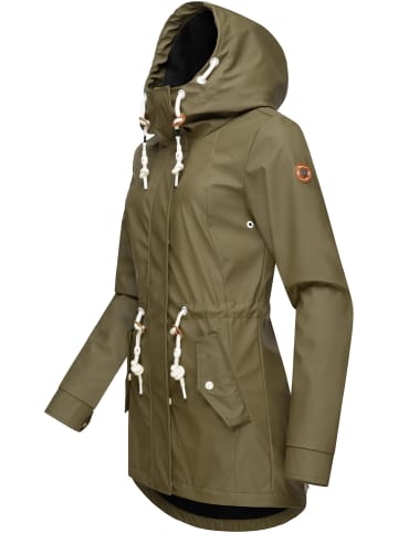 ragwear Regenmantel Monadis Rainy Intl. in Olive