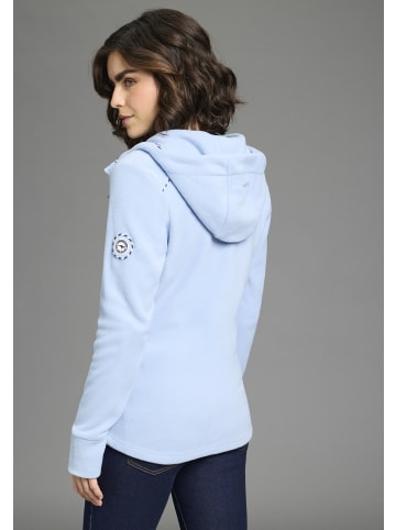 Kangaroos Fleecejacke in hell blau