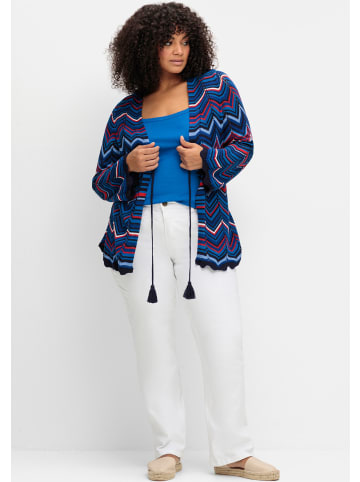 sheego Spaghettitop in kobaltblau