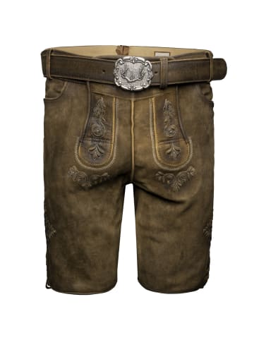 Stockerpoint Lederhose Sigl in braun