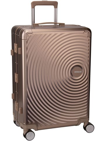 American Tourister Trolley Soundbox Alu Spinner 68 in Bronze