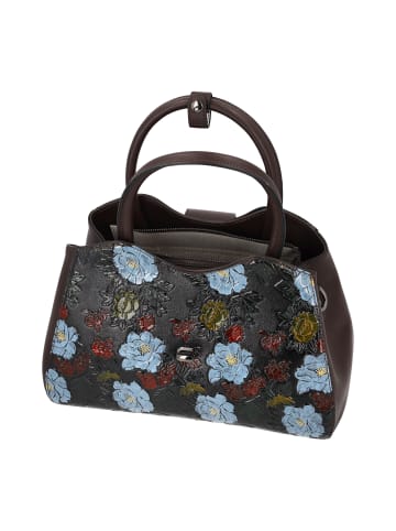 usha FESTIVAL Women Handbag in Black Blue