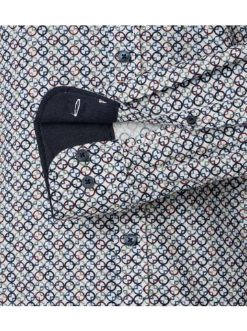 CASAMODA Langarm FreizeitHemd für Herren in blau