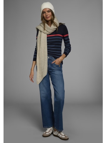 AJC Strickpullover in marine-indigo-pink