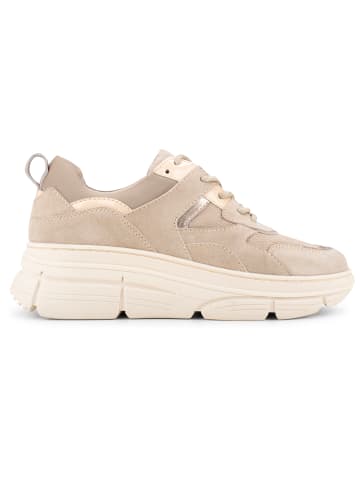 PS Poelman Sneaker "JARA" in  Beige mit Kombination