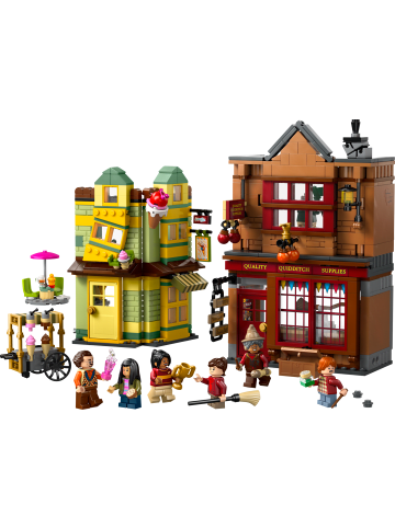 LEGO Qualität für Quidditch & Fortescues Eissalon in Mehrfarbig ab 8 Jahre