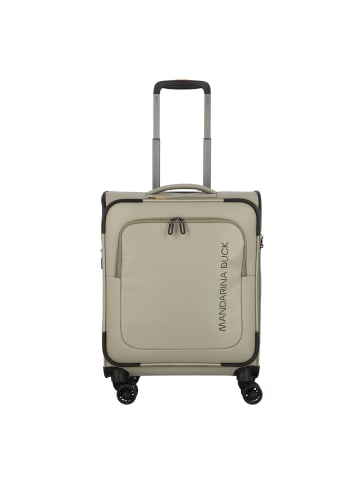 Mandarina Duck Eco Coated 4 Rollen Kabinentrolley S 55 cm in mud
