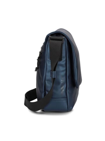 Zwei Cargo Umhängetasche 34 cm in metallic blue