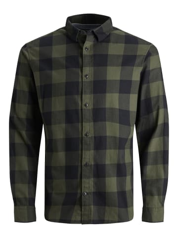 Jack & Jones Karohemd in Dusty Olive