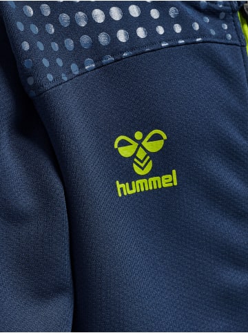 Hummel Hummel Hoodie Hmllead Fußball Unisex Kinder Feuchtigkeitsabsorbierenden Leichte Design in DARK DENIM