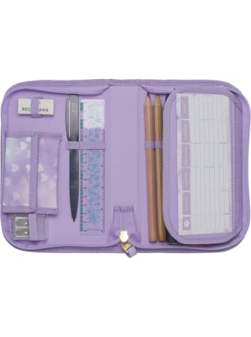 BECKMANN Federmappe mit Inhalt Unicorn Princess Purple in lila