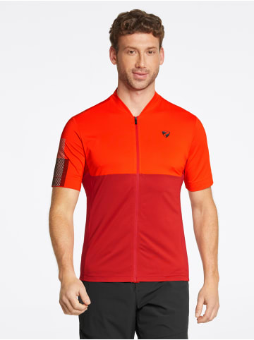 Ziener Fahrradtrikot NORGAN in sunset red