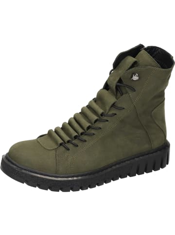 manitu Schnürstiefeletten in khaki