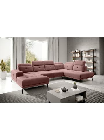 MF Design Brita Recamiere Rechts in Marsala -  (L) 205 x (B) 350 x (H) 107 cm